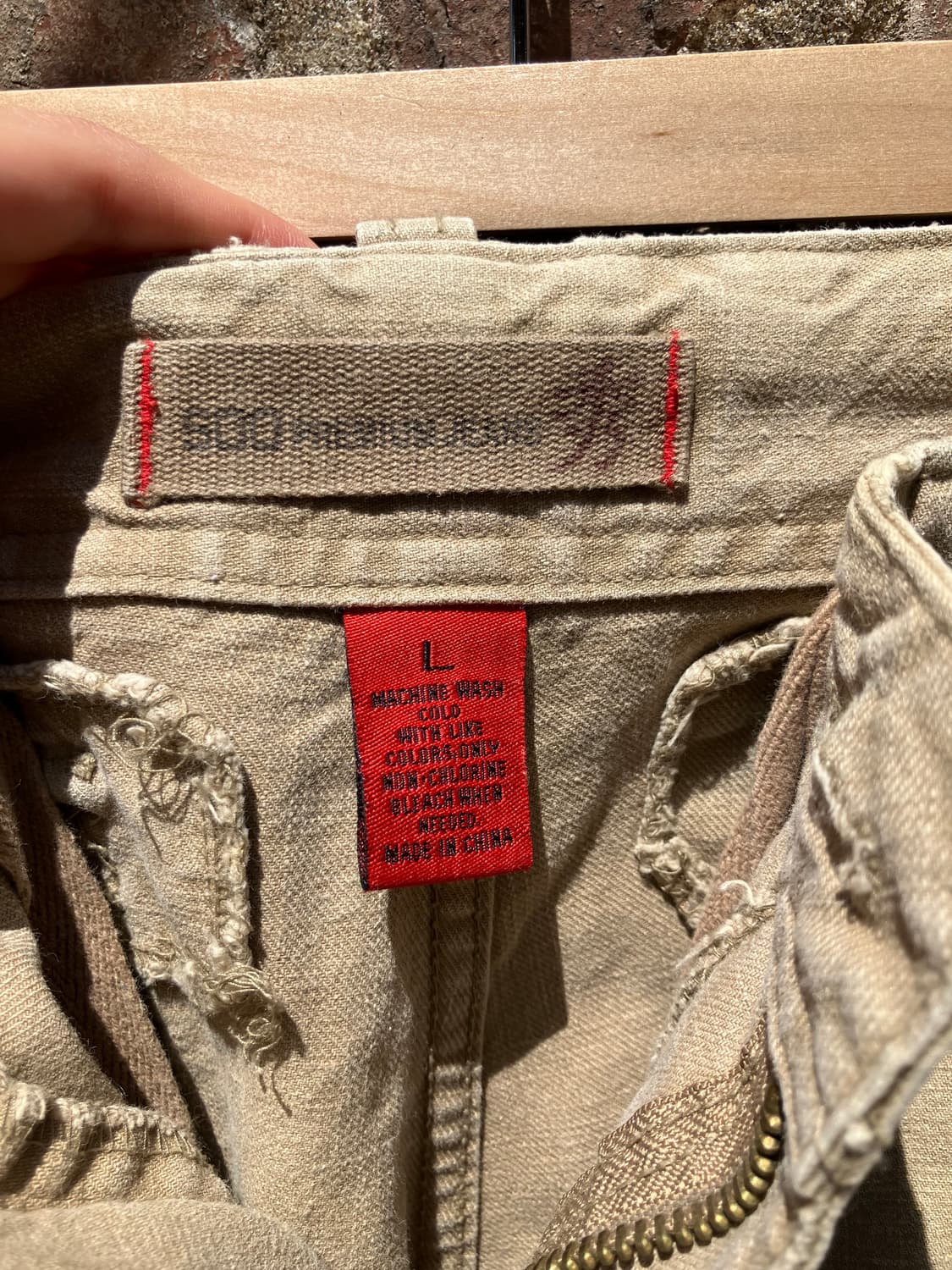 SOO 와이드 카고 팬츠 34 상품이미지5