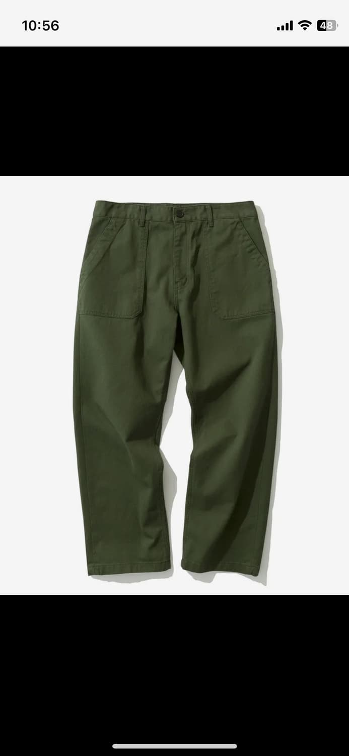유니폼브릿지 cotton fatigue pants regular fit 상품이미지1