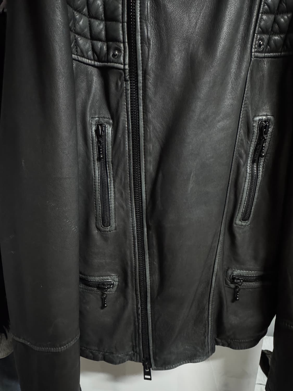 올세인츠 레더 상품이미지4