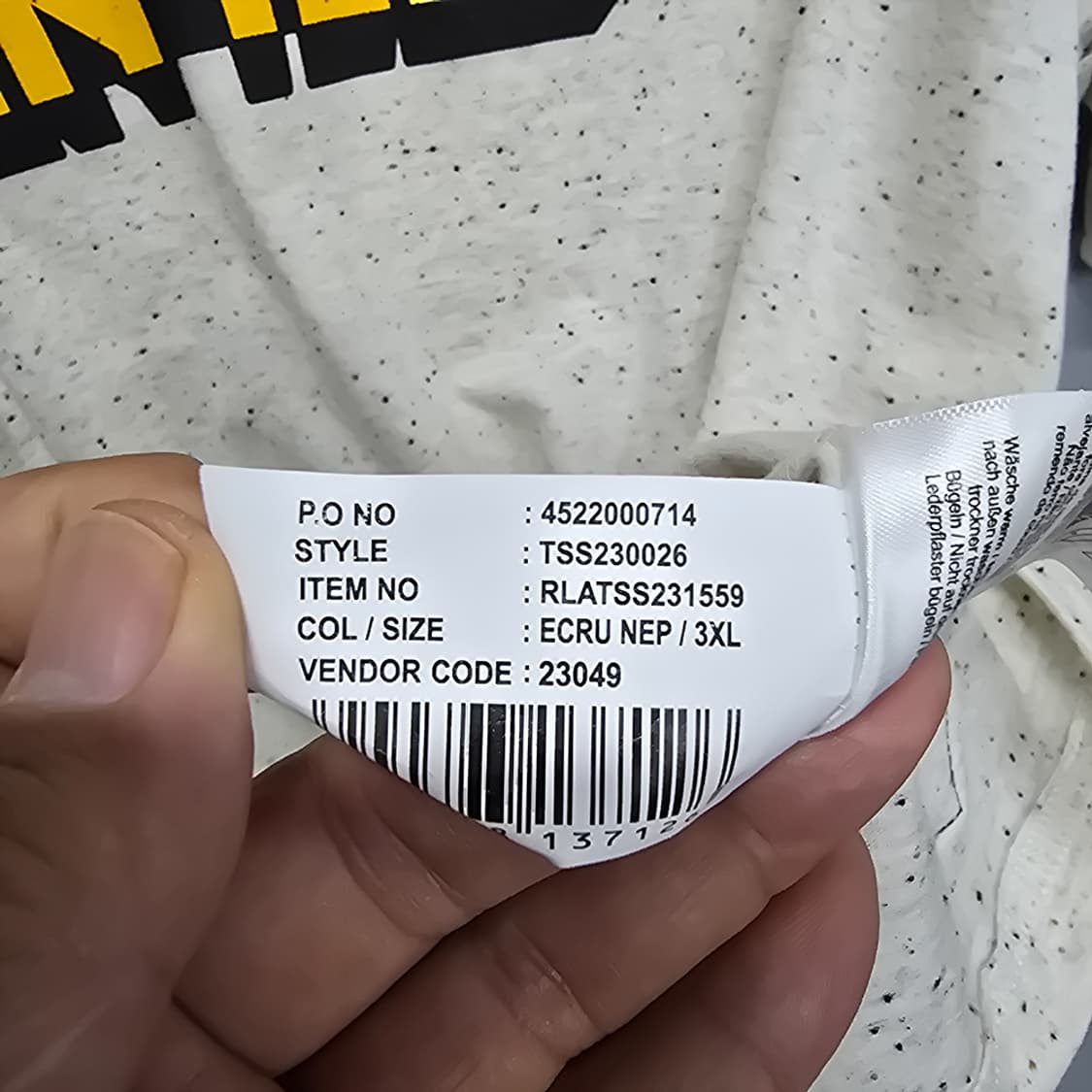 새제품) 로얄엔필드(ROYAL ENFIELD) 로고 반팔 티셔츠 3XL 상품이미지6