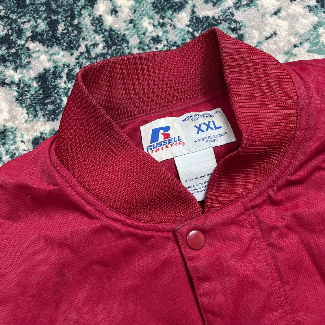 90s Usa 러셀 애슬레틱 차저스 바시티 자켓(XXL) 상품이미지2
