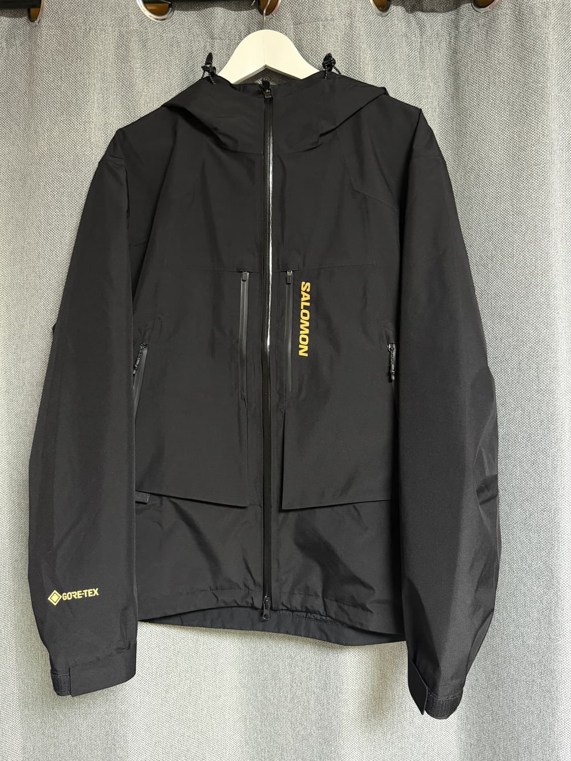 살로몬 피크 GTX 자켓 고어텍스 L 블랙 새상품 상품이미지2