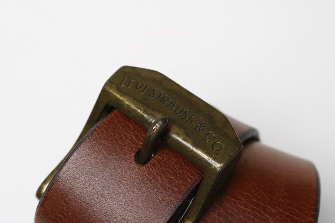 [28~30인치] 리바이스 소가죽 벨트 상품이미지3