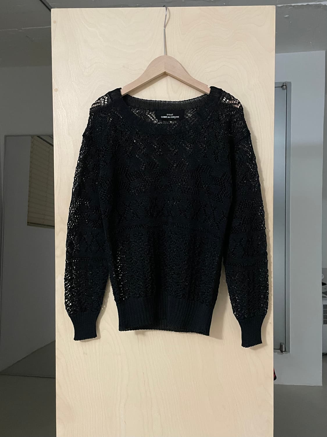 꼼데가르송 트리콧 니트 상품이미지2