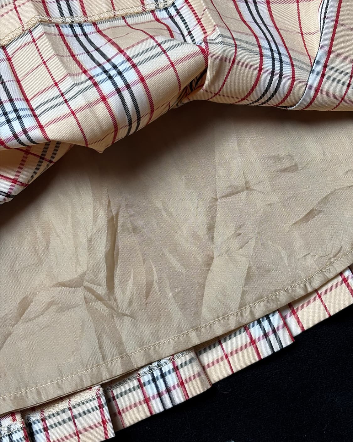 일본빈티지 BROWNY STANDARD 체크 스커트 상품이미지6