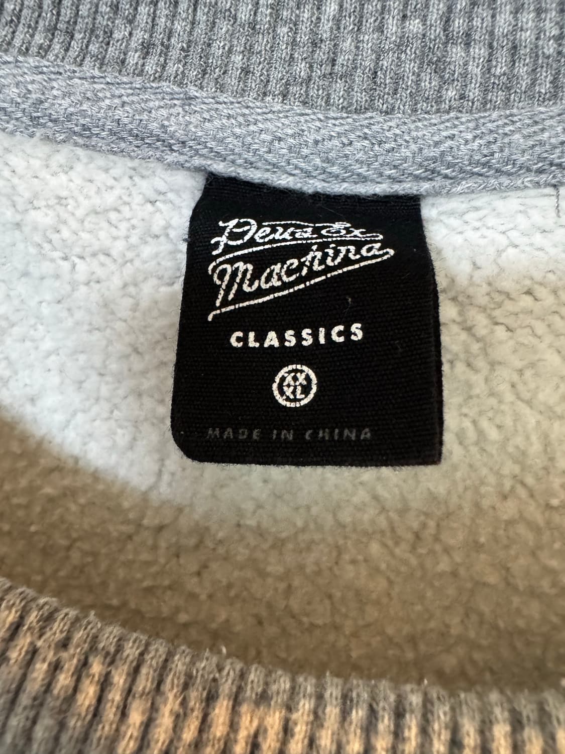 [3XL]데우스 엑스 마키나 베니스 어드레스 크루넥 맨투맨 상품이미지3