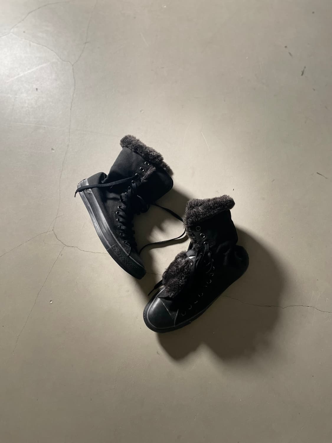 컨버스 Fur Detail High-Top Boots 상품이미지1