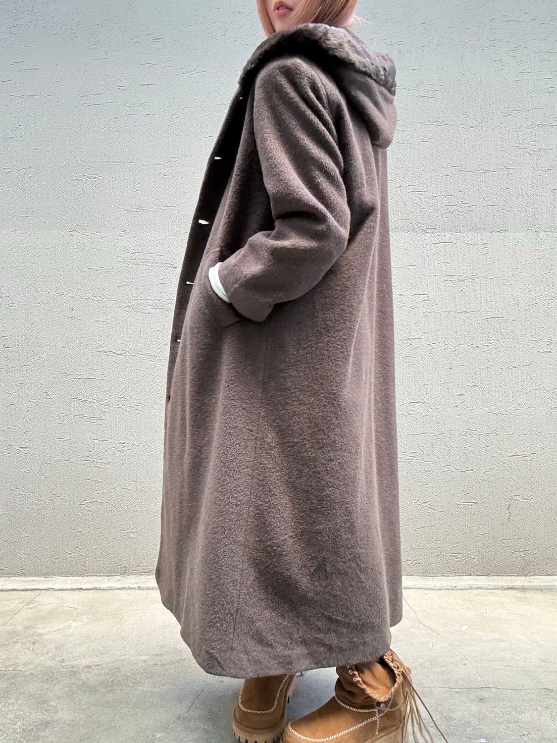 LL Bean 엘엘빈 후드 퍼 롱코트 상품이미지4