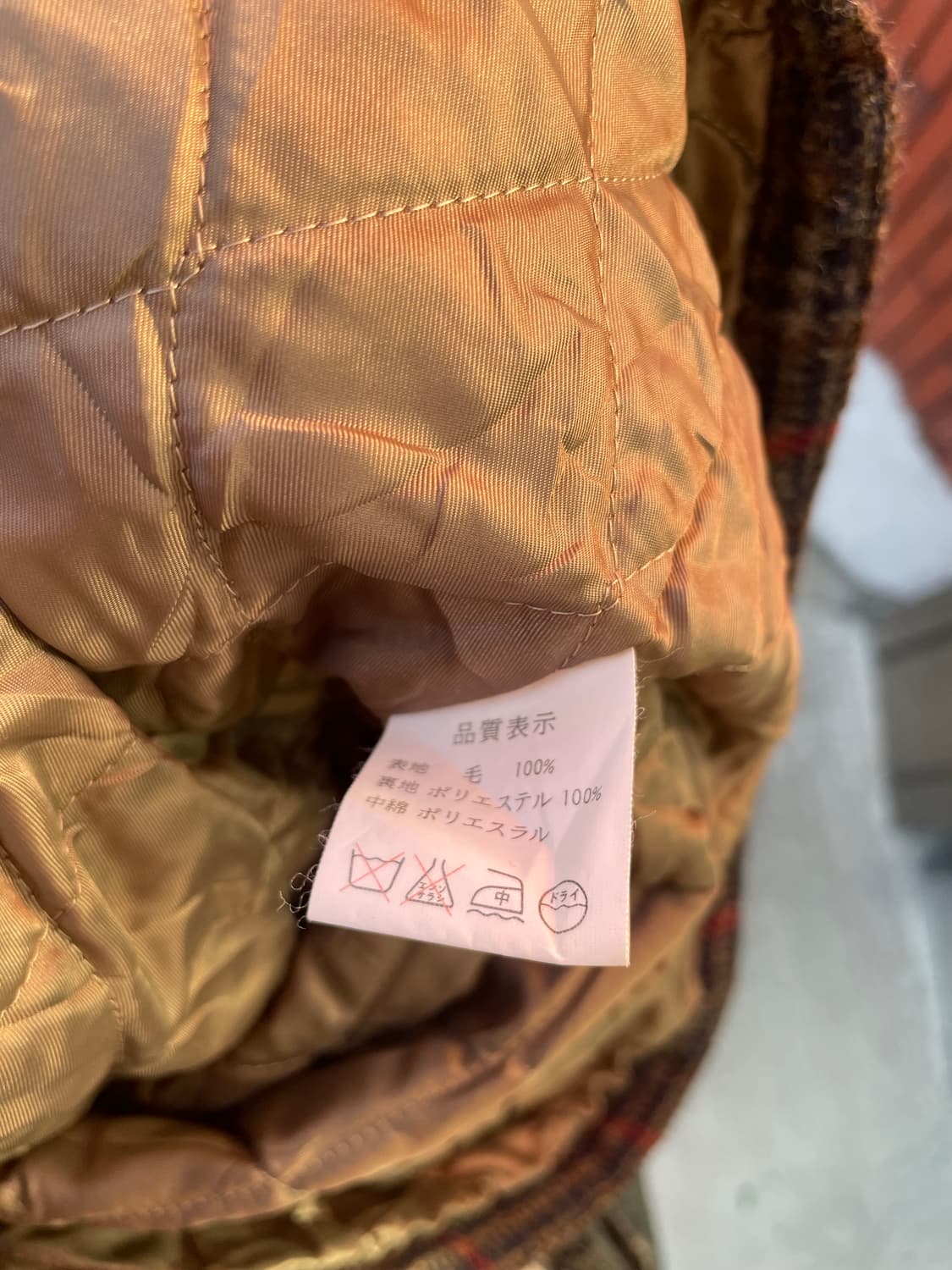 엘엘빈 체크 울자켓 상품이미지8
