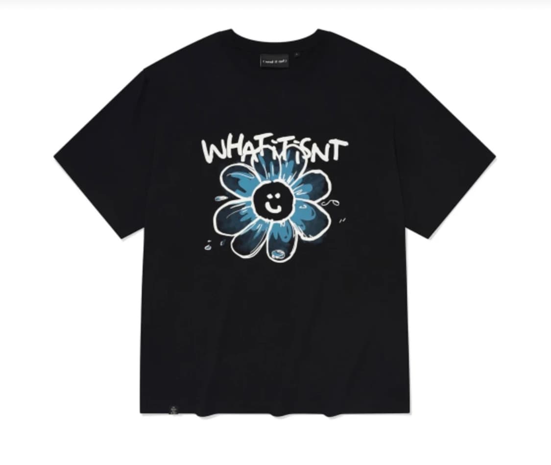 와릿이즌 빅 플로리 그래픽 반팔 티셔츠 상품이미지1