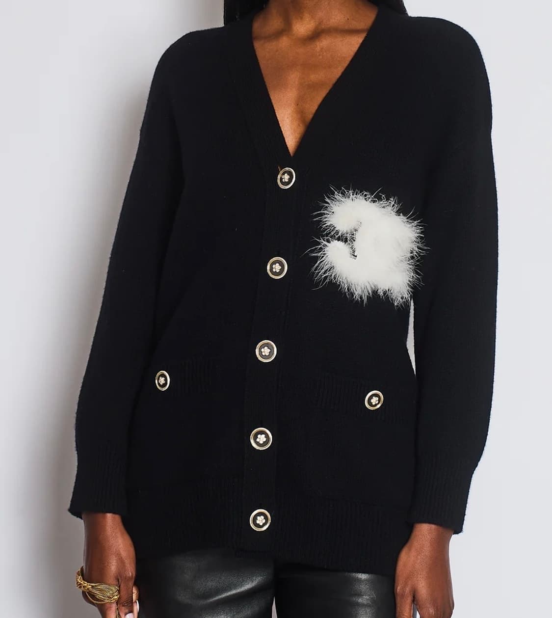 샤넬 터키헤어 캐시미어 가디건 상품이미지7