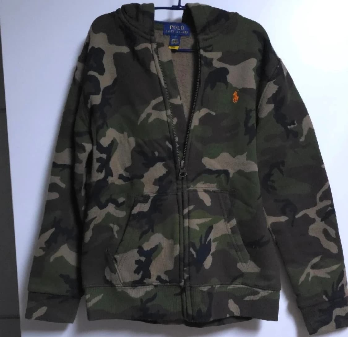 정품 폴로랄프로렌 카모 후드집업 상품이미지1