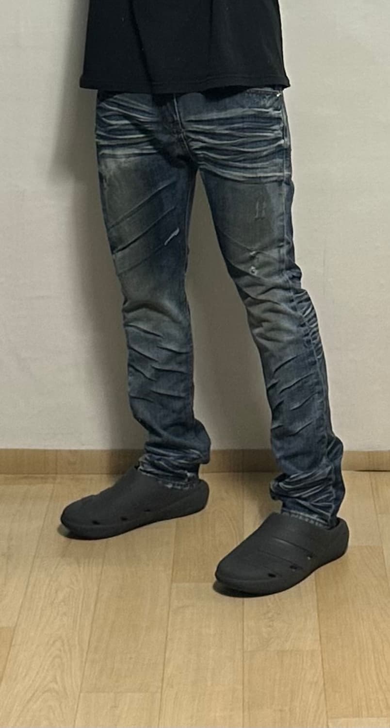 리 라이더스 더티 워시드 데님 팬츠 상품이미지4