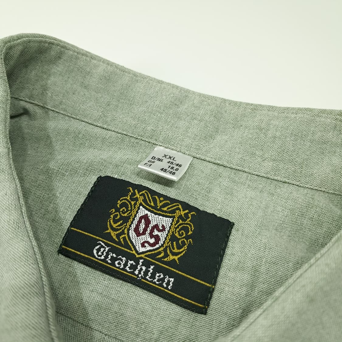 CL742 2XL OS 90s 독일 트라흐텐 바바리안 알펜 셔츠 남방 상품이미지3