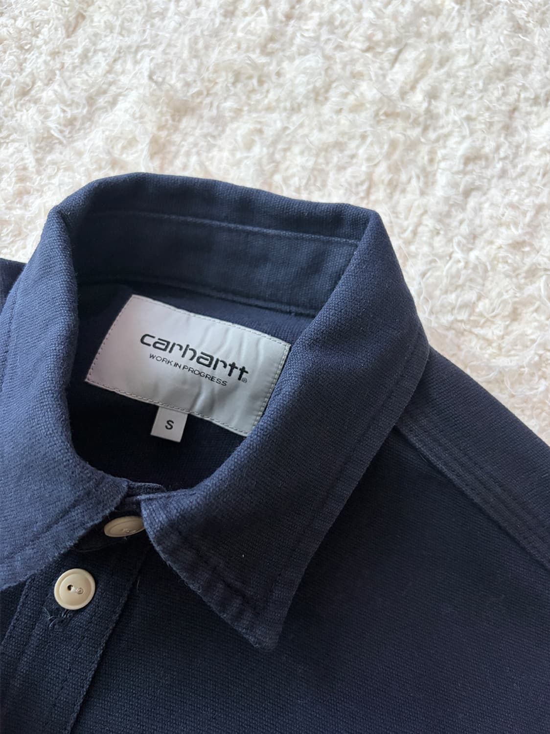 칼하트 네이비 셔츠 상품이미지4