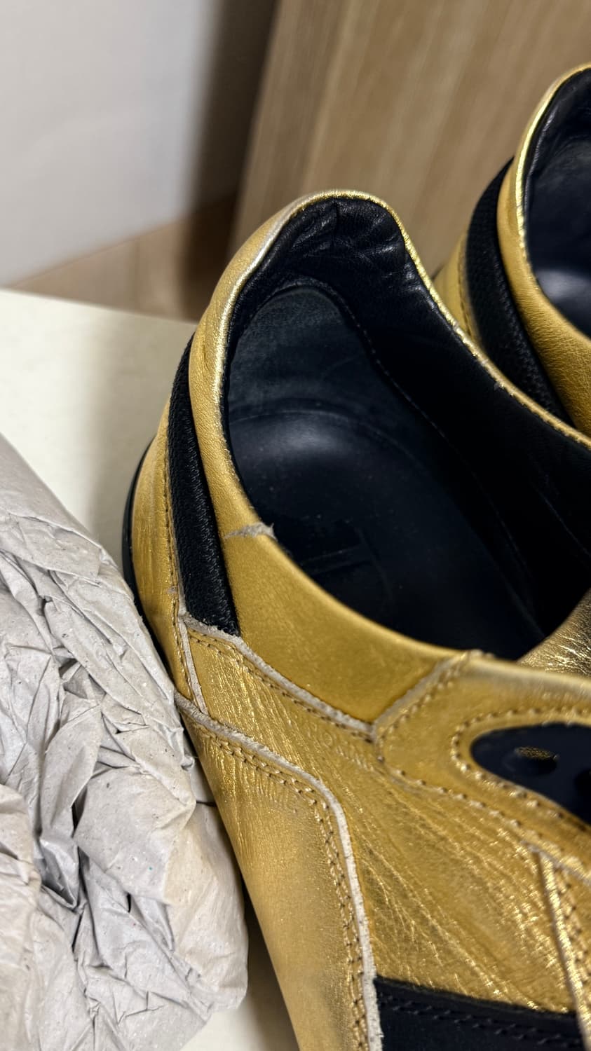 디올옴므 07 골드 스니커즈 41 상품이미지5