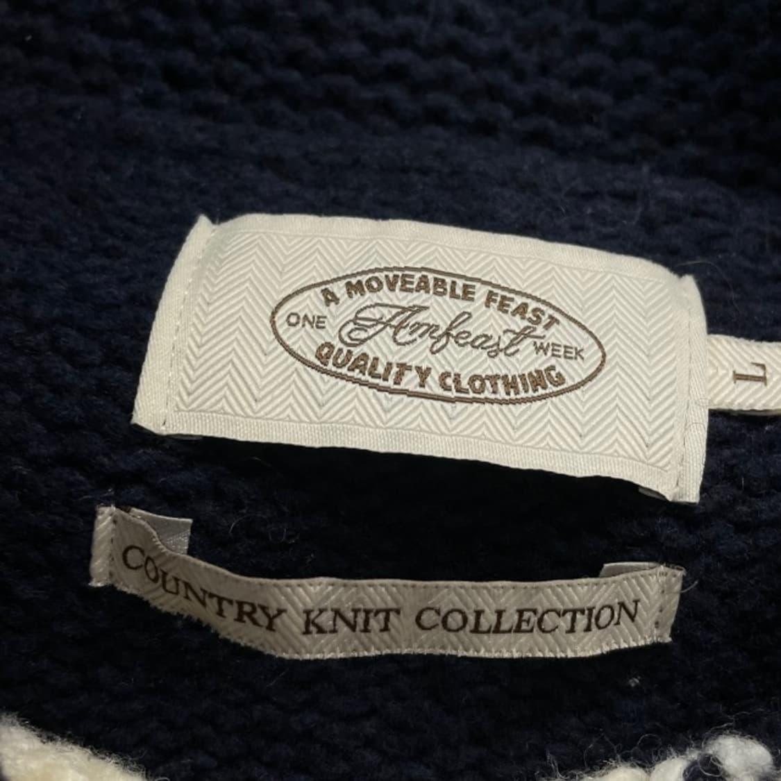 100 암피스트 앵커 코위찬 가디건  상품이미지3