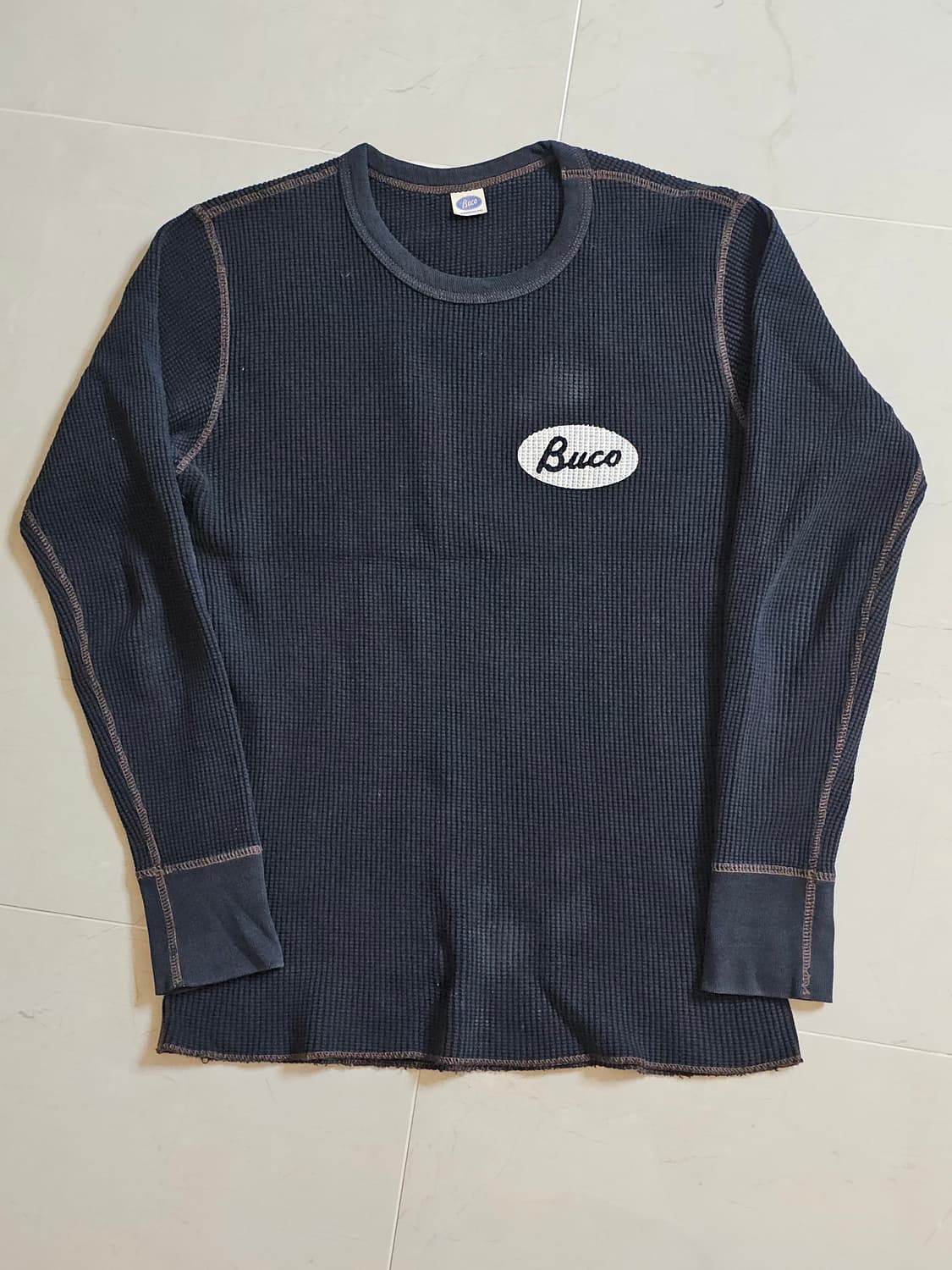 리얼맥코이 Buco printed waffle long sleeve 상품이미지3