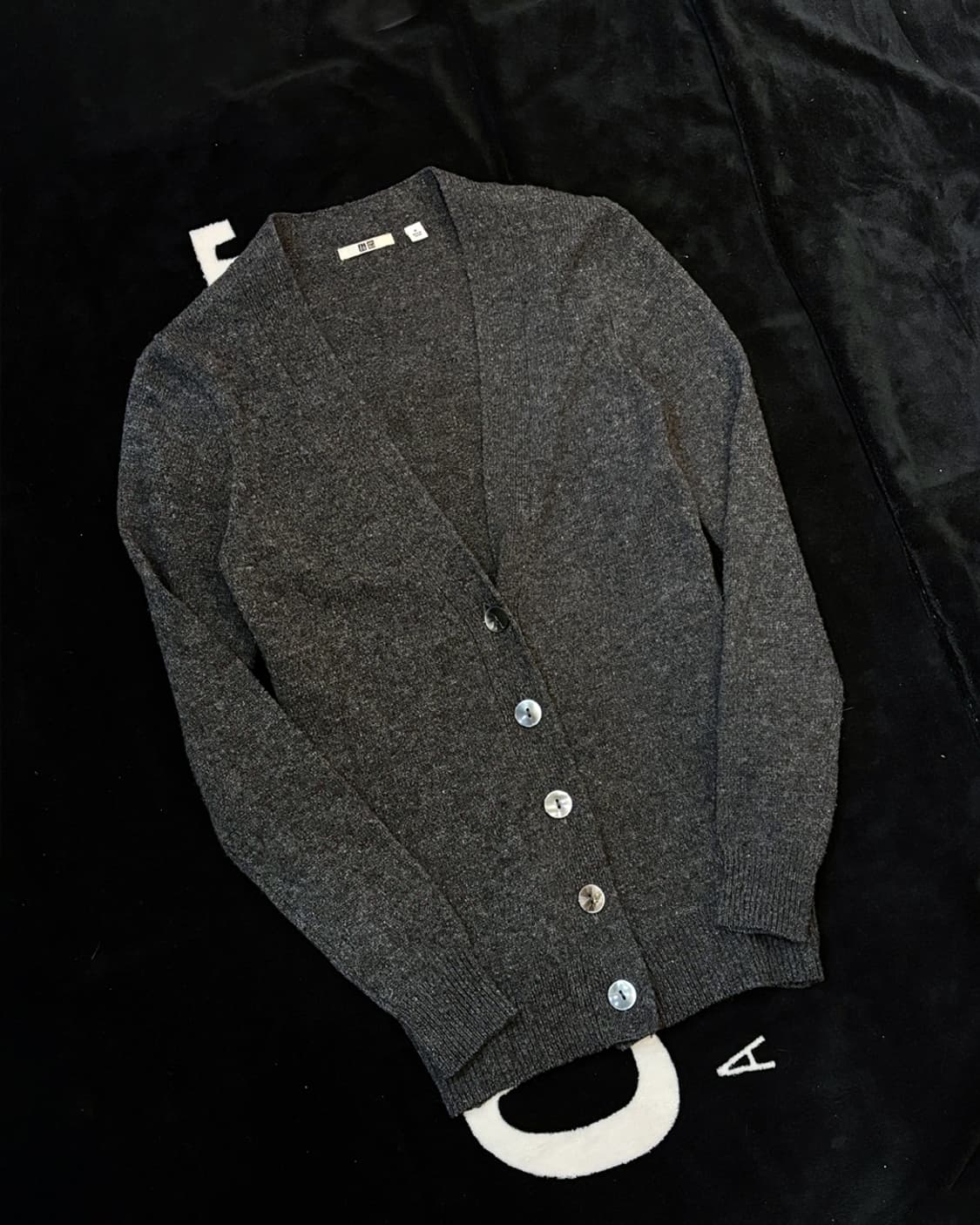 일본빈티지 유니클로 니트 가디건 상품이미지1