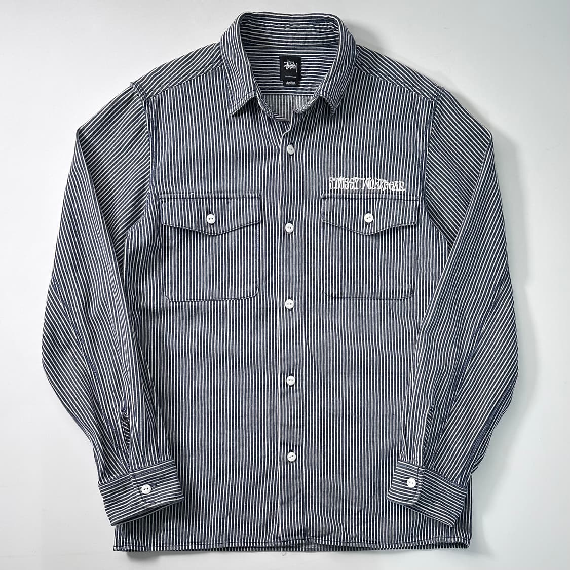 스투시 와바시 체인스티치 워크 셔츠 상품이미지1