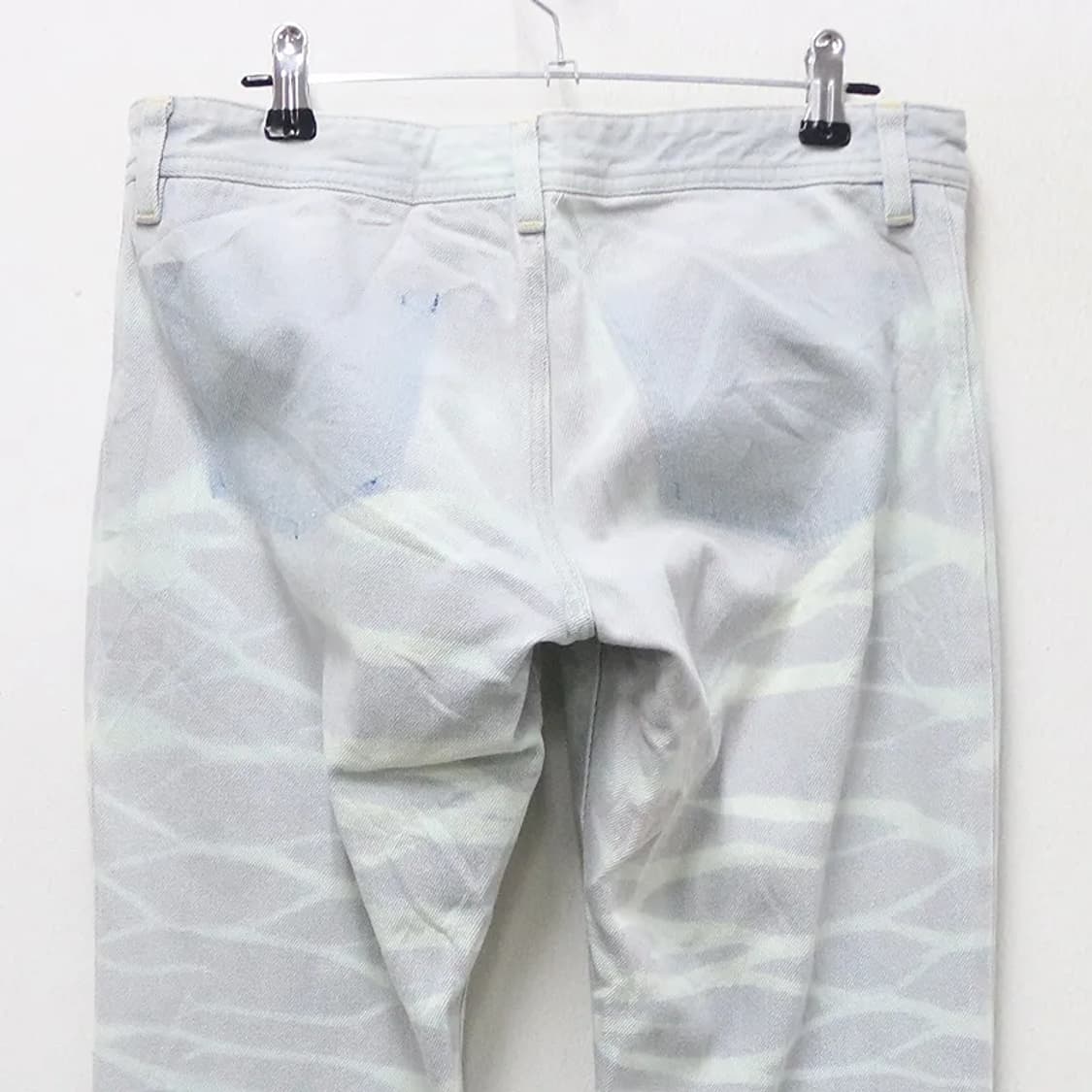 MARGINAL GLAMOR 지브라 패턴 데님팬츠 61144 상품이미지5