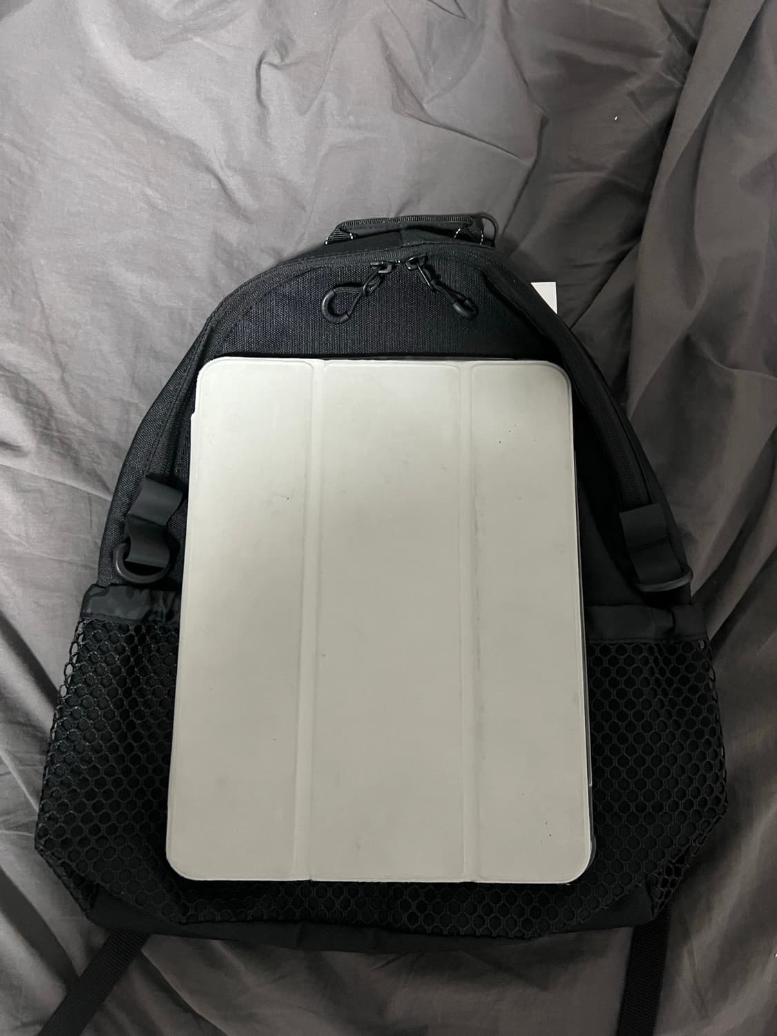 (새상품) 앤드원더 미니 백팩 블랙 9L 상품이미지3