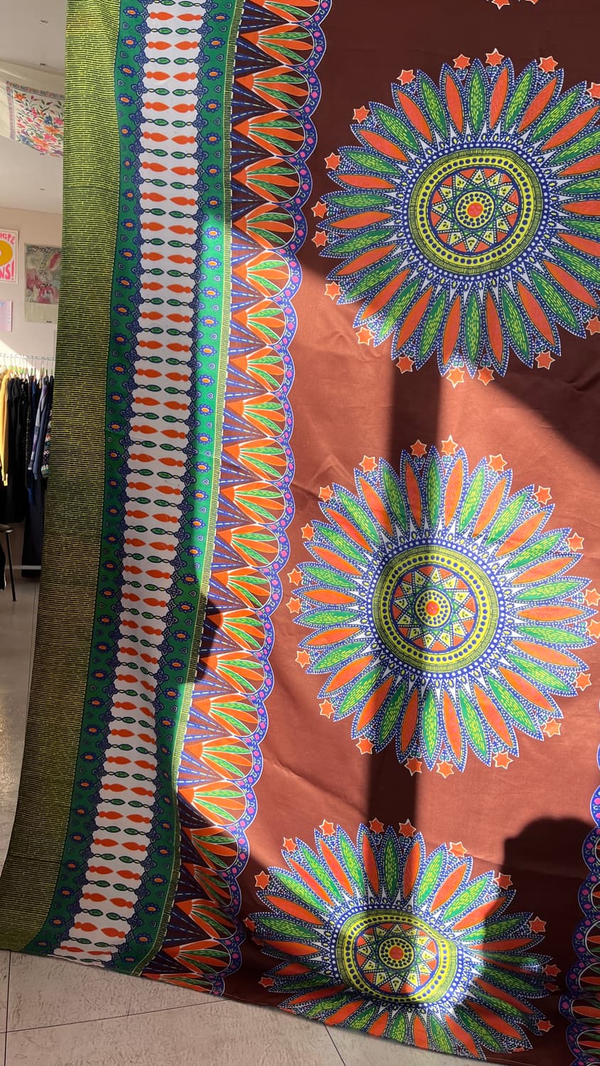 빈티지 에스닉 패턴 대형 패브릭 상품이미지3