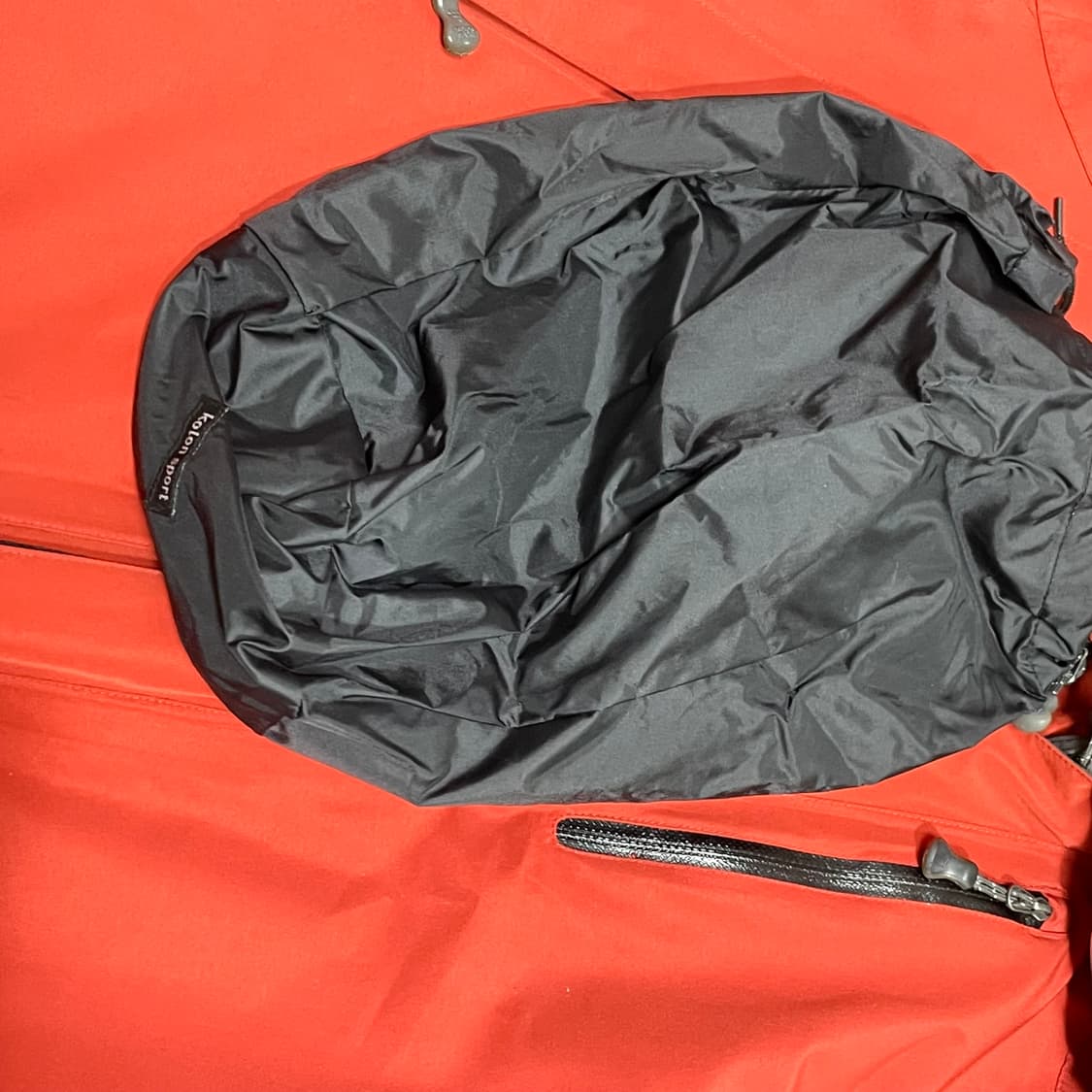 코오롱스포츠 고어텍스 오렌지 바람막이 점퍼 자켓 남성100 상품이미지9