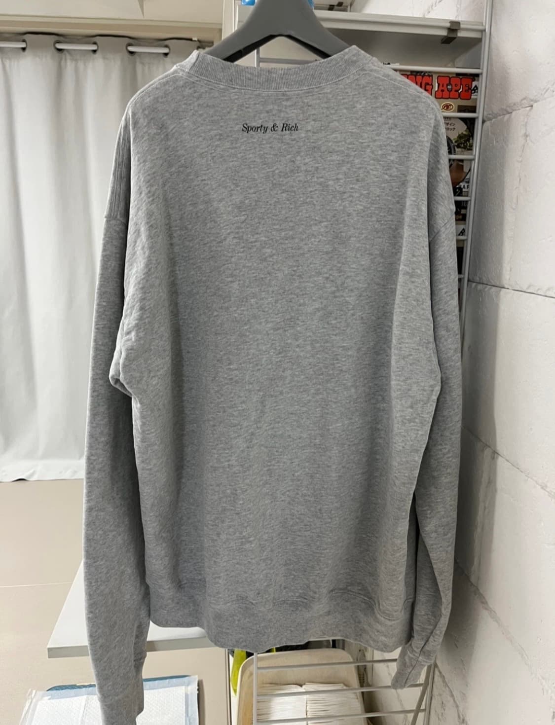 스포티앤리치 기모 맨투맨 상품이미지5