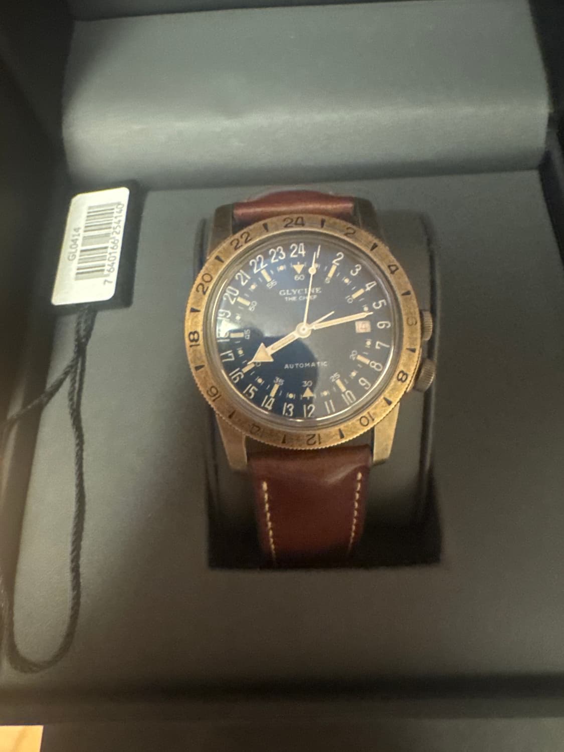 Glycine Airman The Chief 브론즈 GMT 2024년 상품이미지1