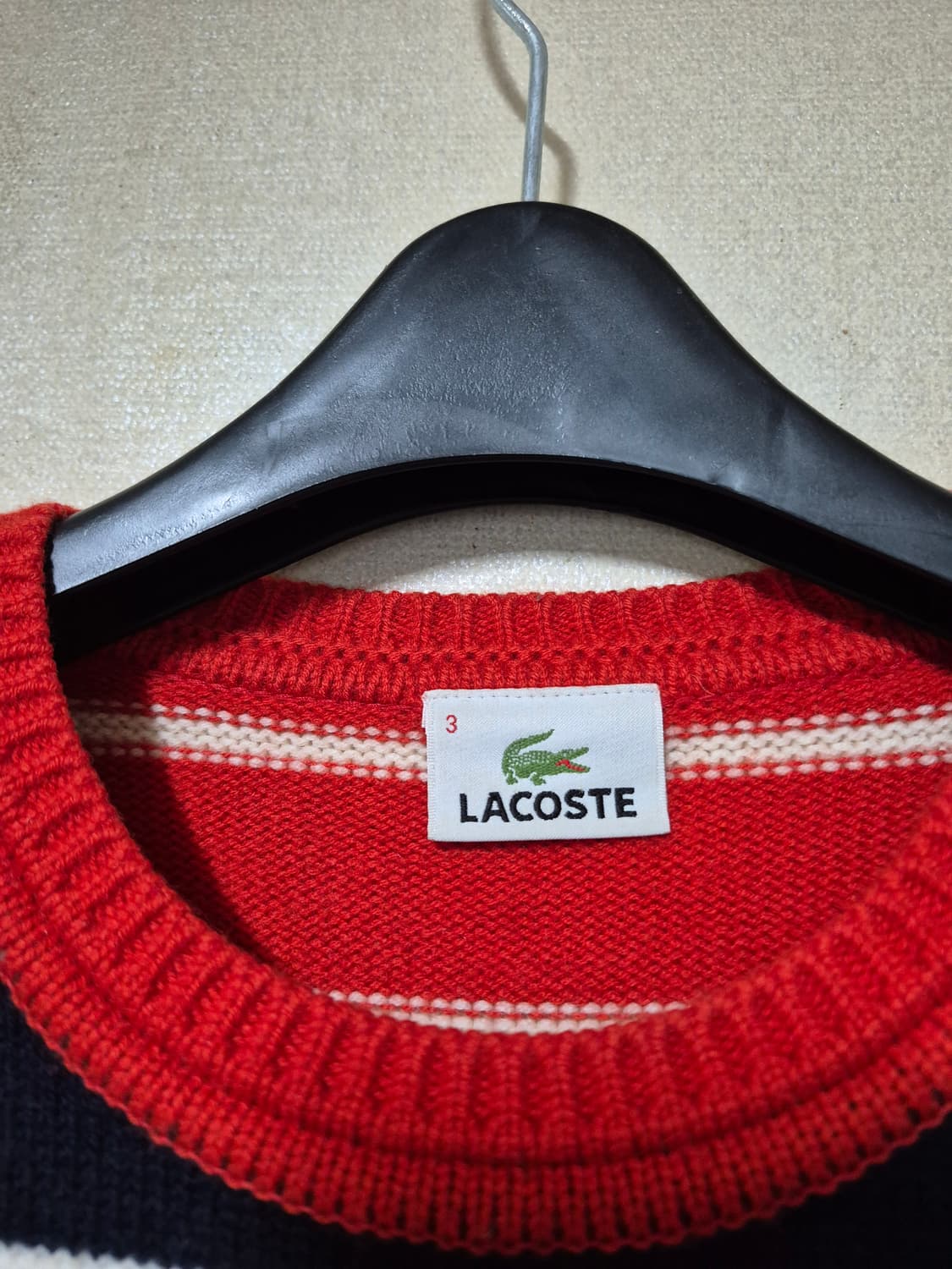라코스테 2도 스트라이프 풀오버 니트 상품이미지6