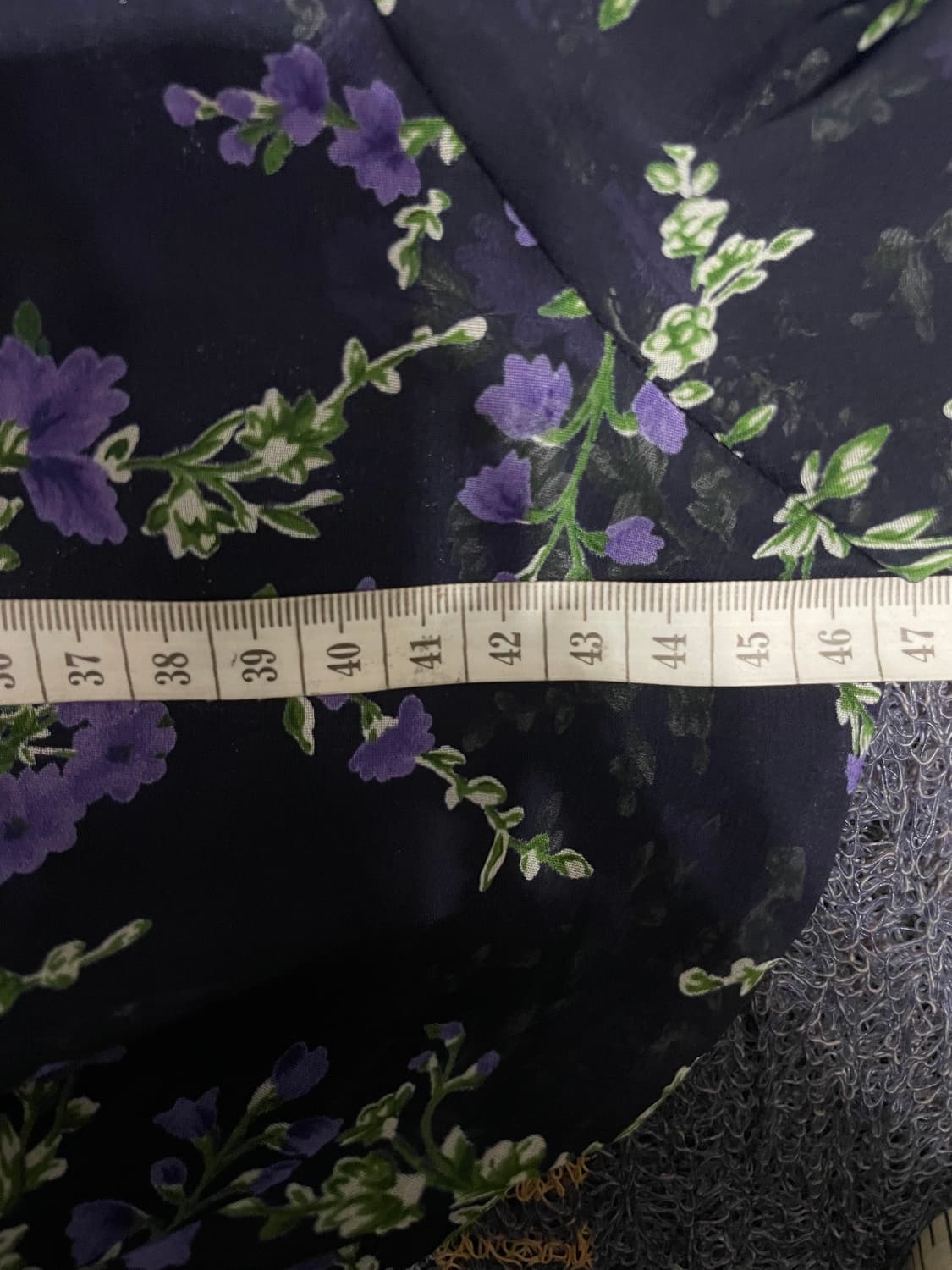 SATIN 샤틴 플라워 쉬폰 롱원피스 데이트룩하객룩 상품이미지7