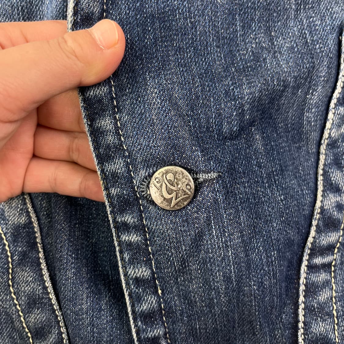 W 90 디젤 웨스턴 스타일 y2k 데님 자켓 상품이미지6