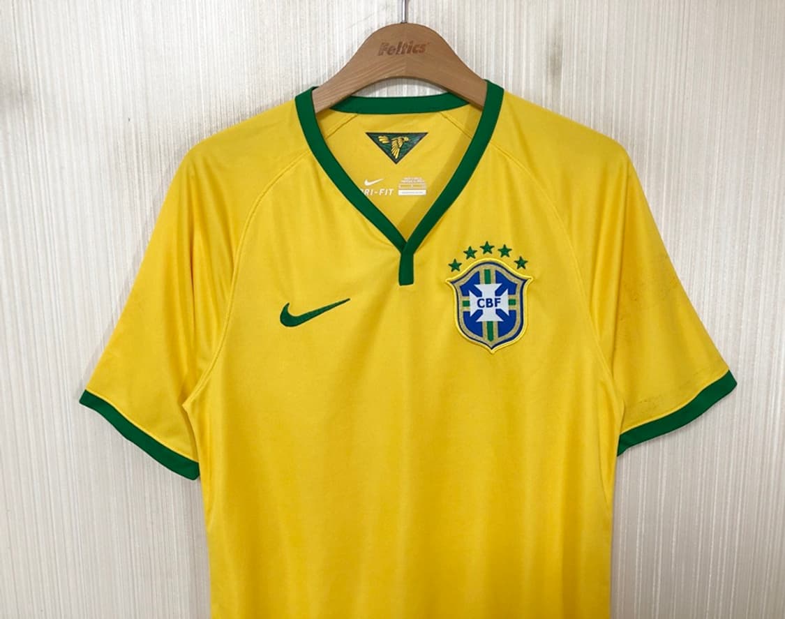 나이키 14-15 브라질축구국대 홈유니폼/져지 S(해외) 상품이미지2