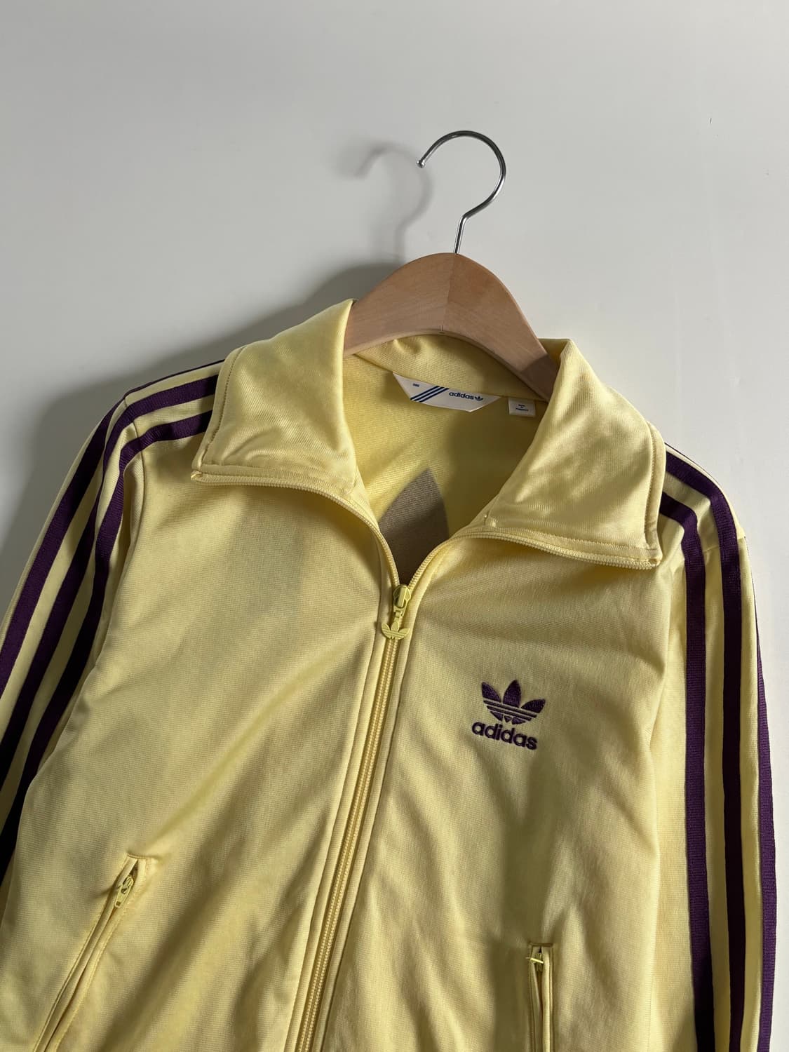 Adidas 아디다스 레몬 옐로우 퍼플 트랙탑 상품이미지2