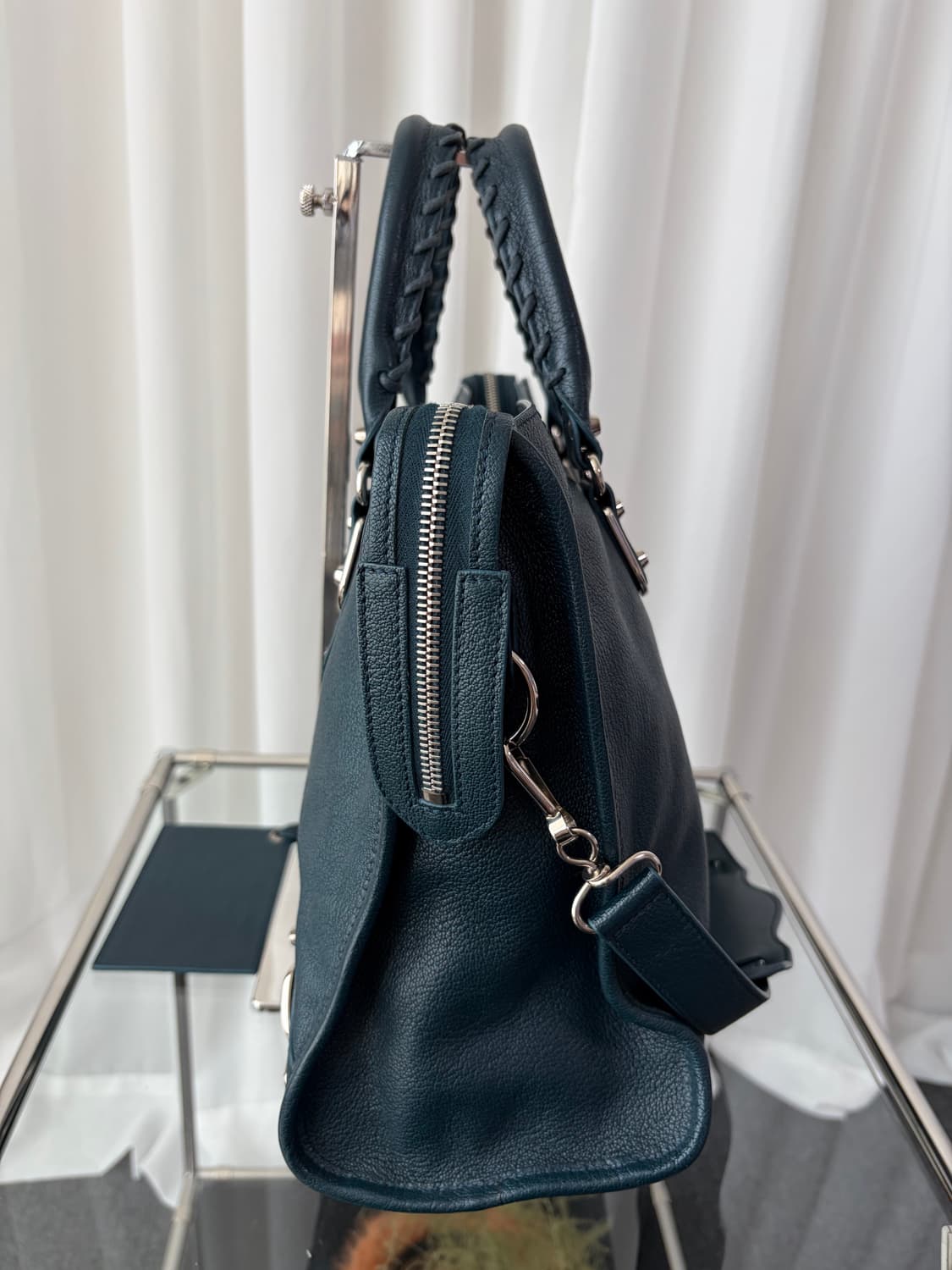 발렌시아가 클래식 메탈릭 엣지 시티 모터백 상품이미지8