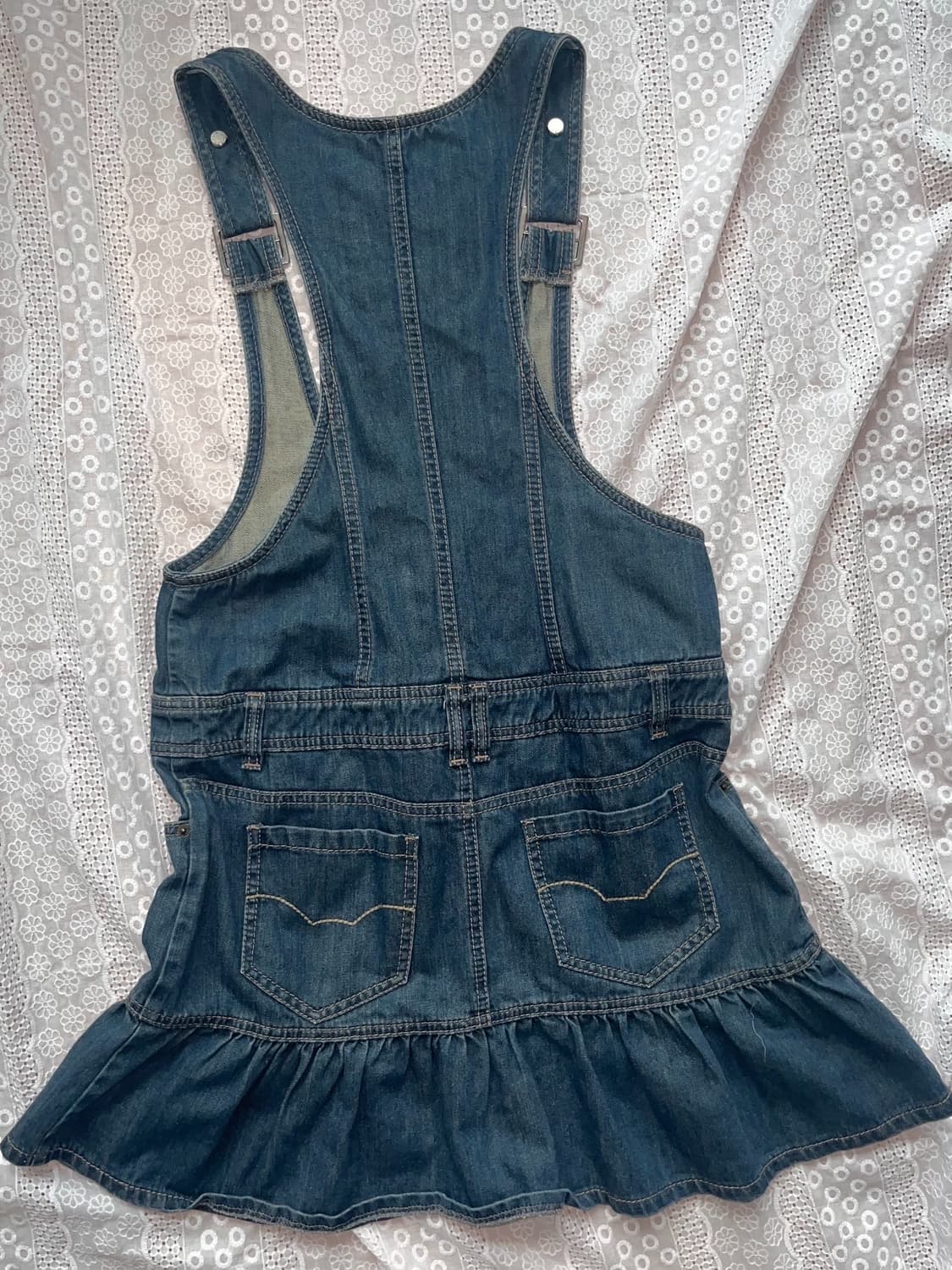 Teenie Weenie Denim suspender dress 상품이미지2