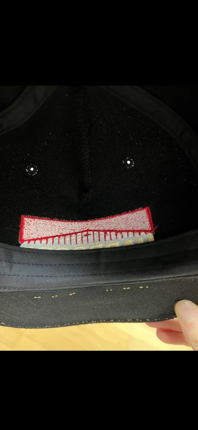 하드코어러버 모자 H.C STUD. BLACK. CAP. 상품이미지10