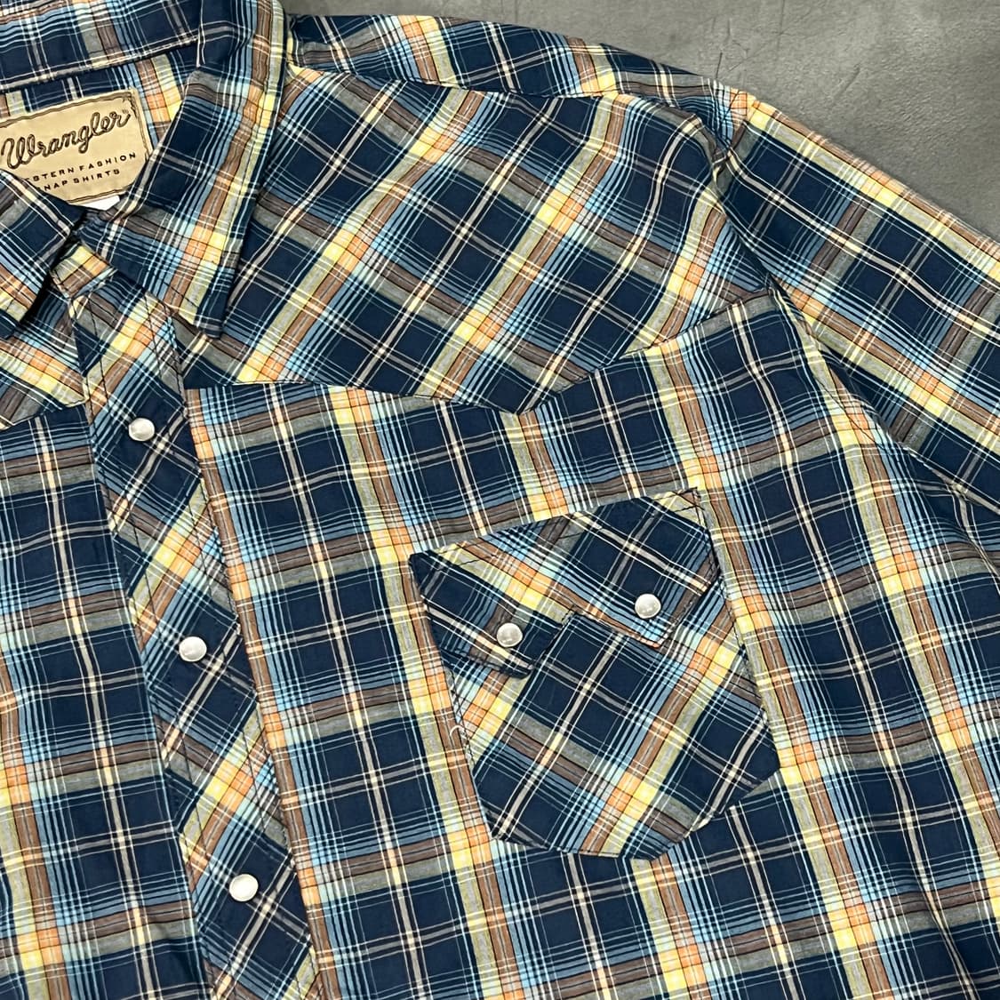 랭글러 체크 웨스턴 셔츠 y15026 상품이미지4
