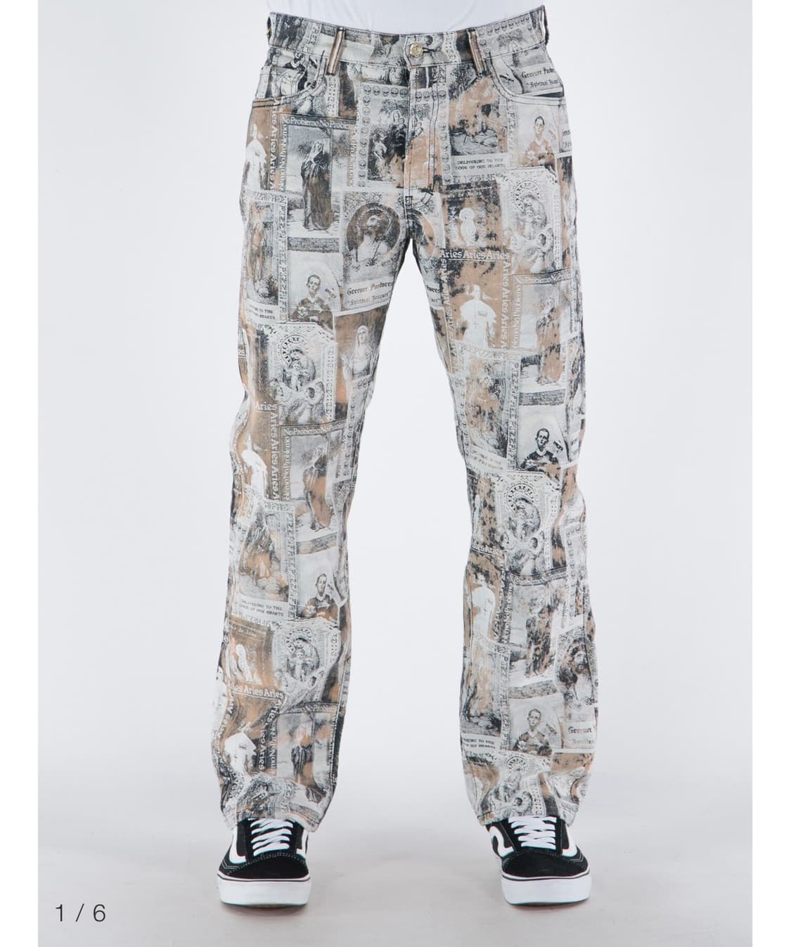 Aries 산티노 릴리 세인트 자카드 진 상품이미지1