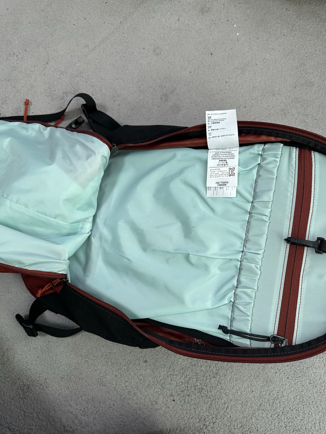 아크테릭스 맨스티 16L 백팩 정품 상품이미지7