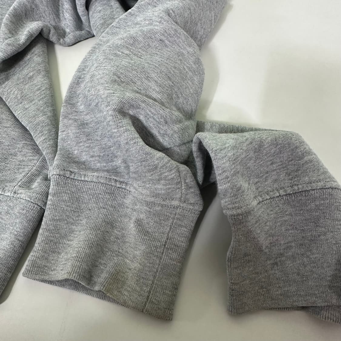 M 100 칼하트 그레이 빅로고 오버핏 코튼 후드티 상품이미지6