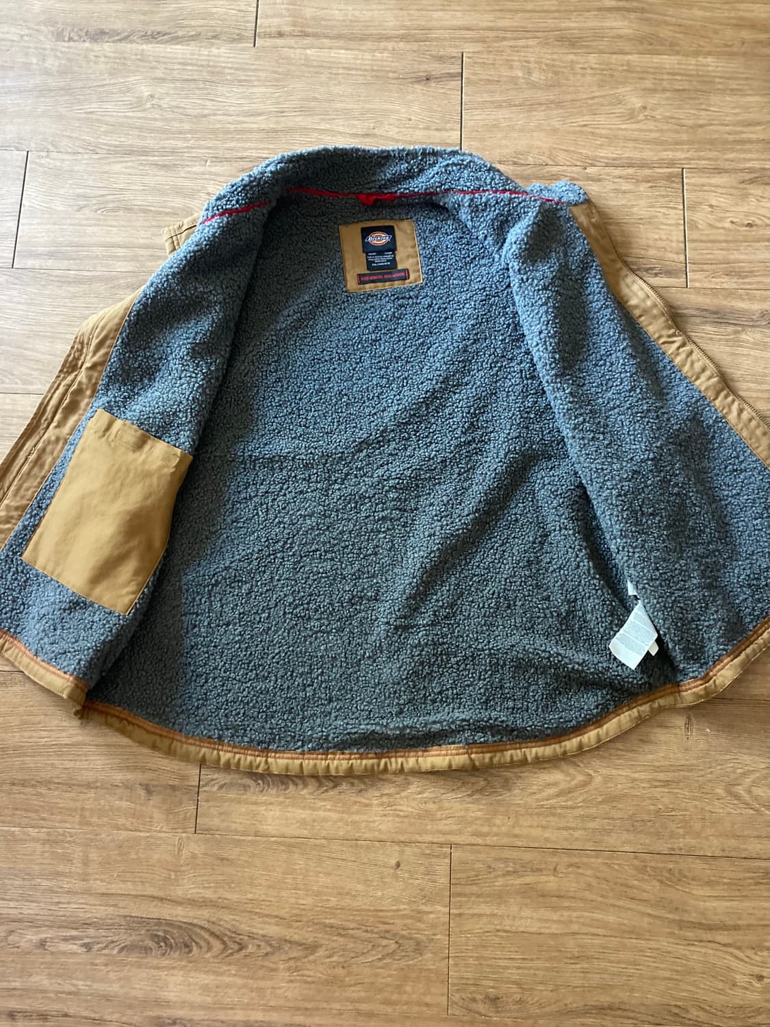 [2XL/XXL] 디키즈 덕 셰르파 베스트 조끼 / 브라운 상품이미지3