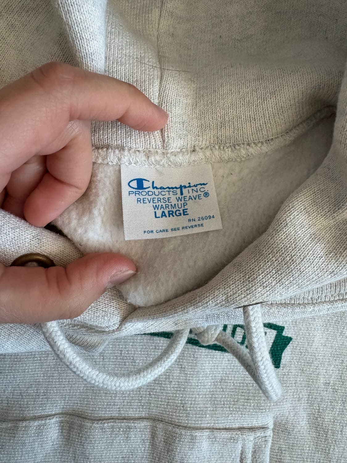 챔피온리버스위브후드티L사이즈 상품이미지2