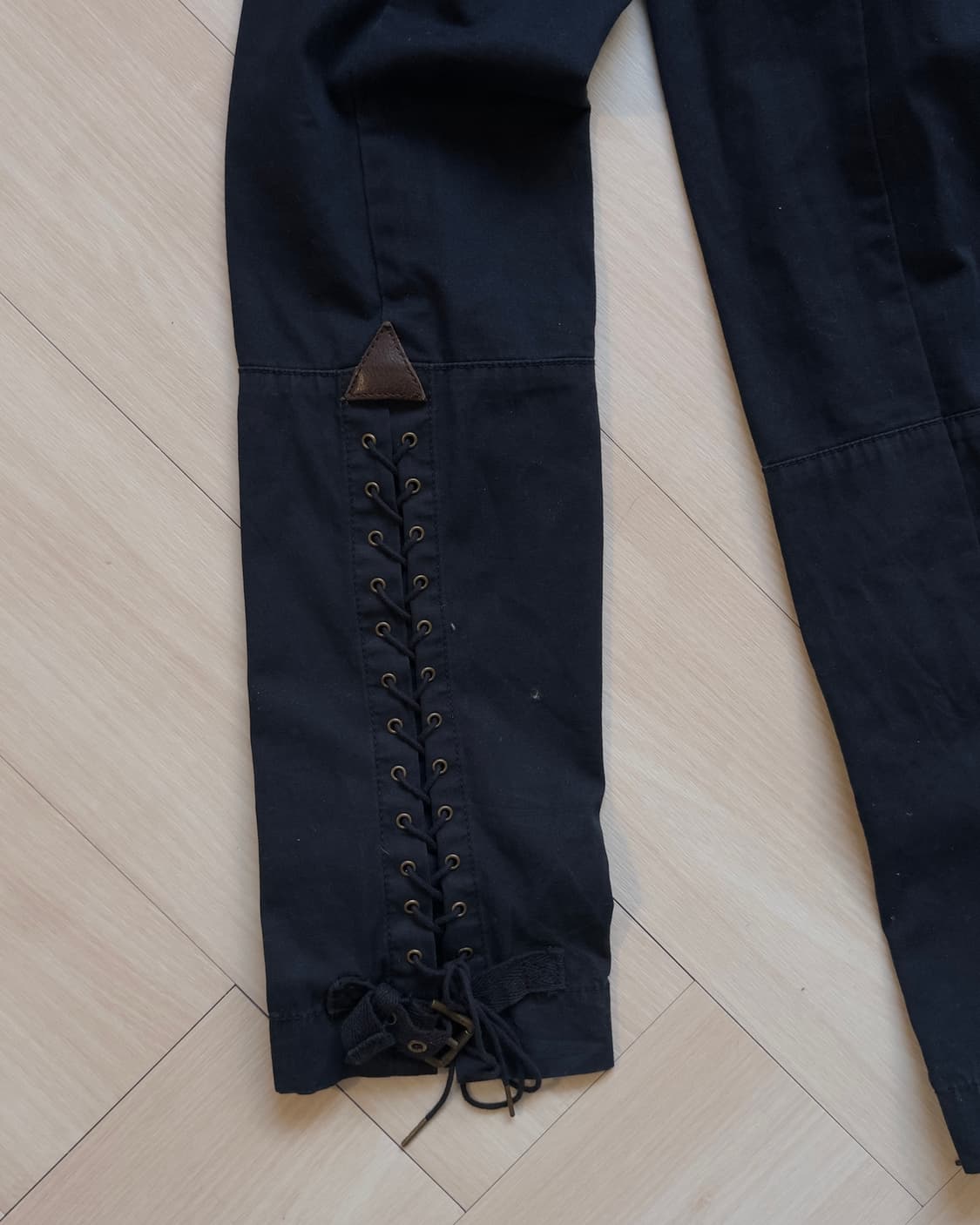 [Ralph Lauren] Leather-Trim Corset Cargo 상품이미지7