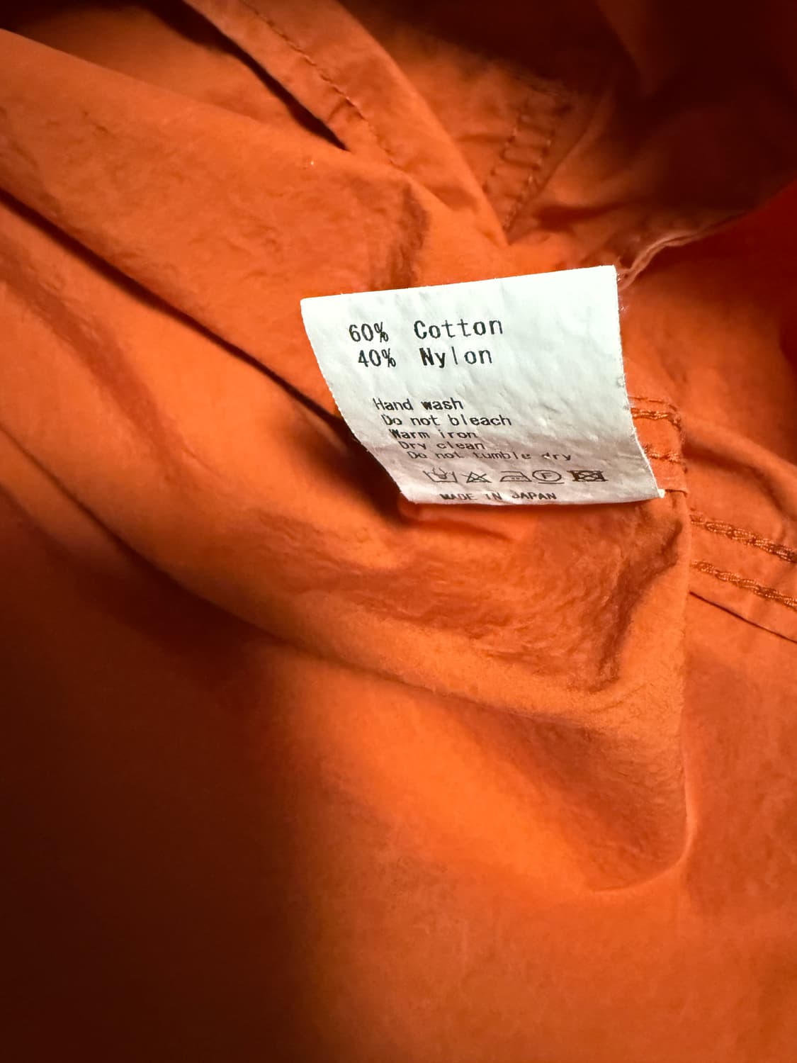 엔즈앤드민즈 아노락, L, 오렌지 상품이미지3