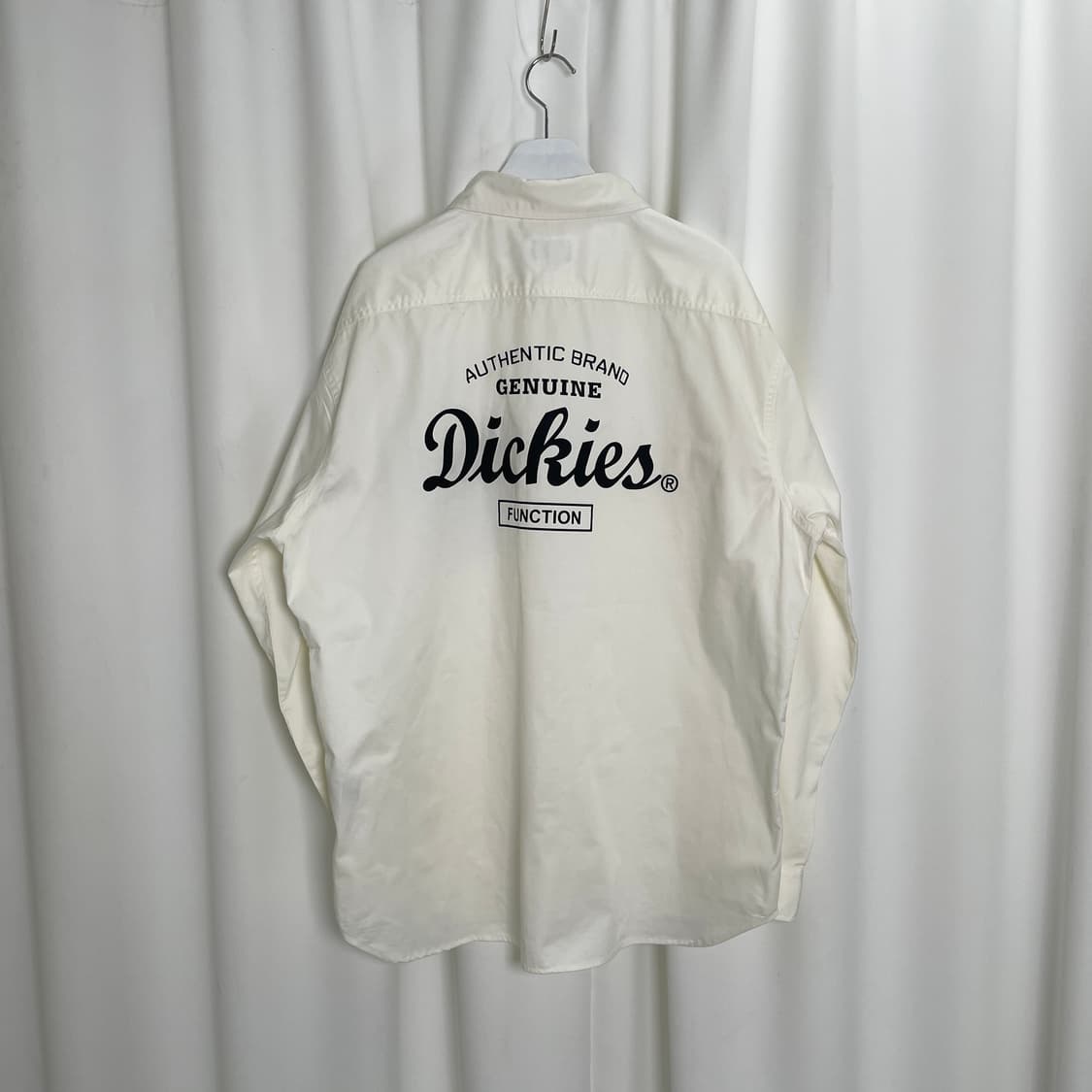 DICKIES 디키즈 화이트 롱슬리브 워크셔츠 상품이미지2