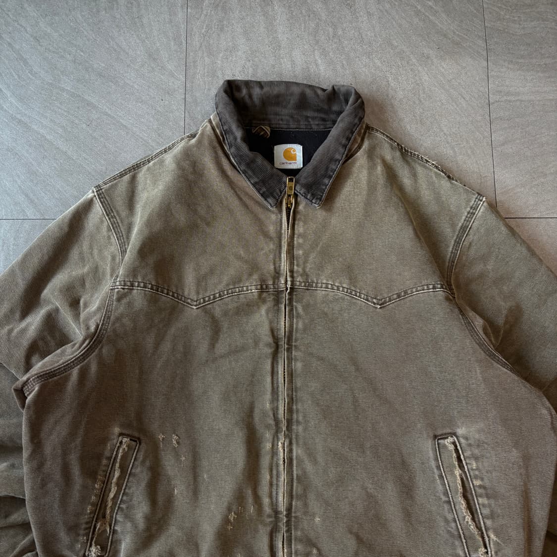 칼하트 정품 브라운 산타페 자켓 상품이미지2