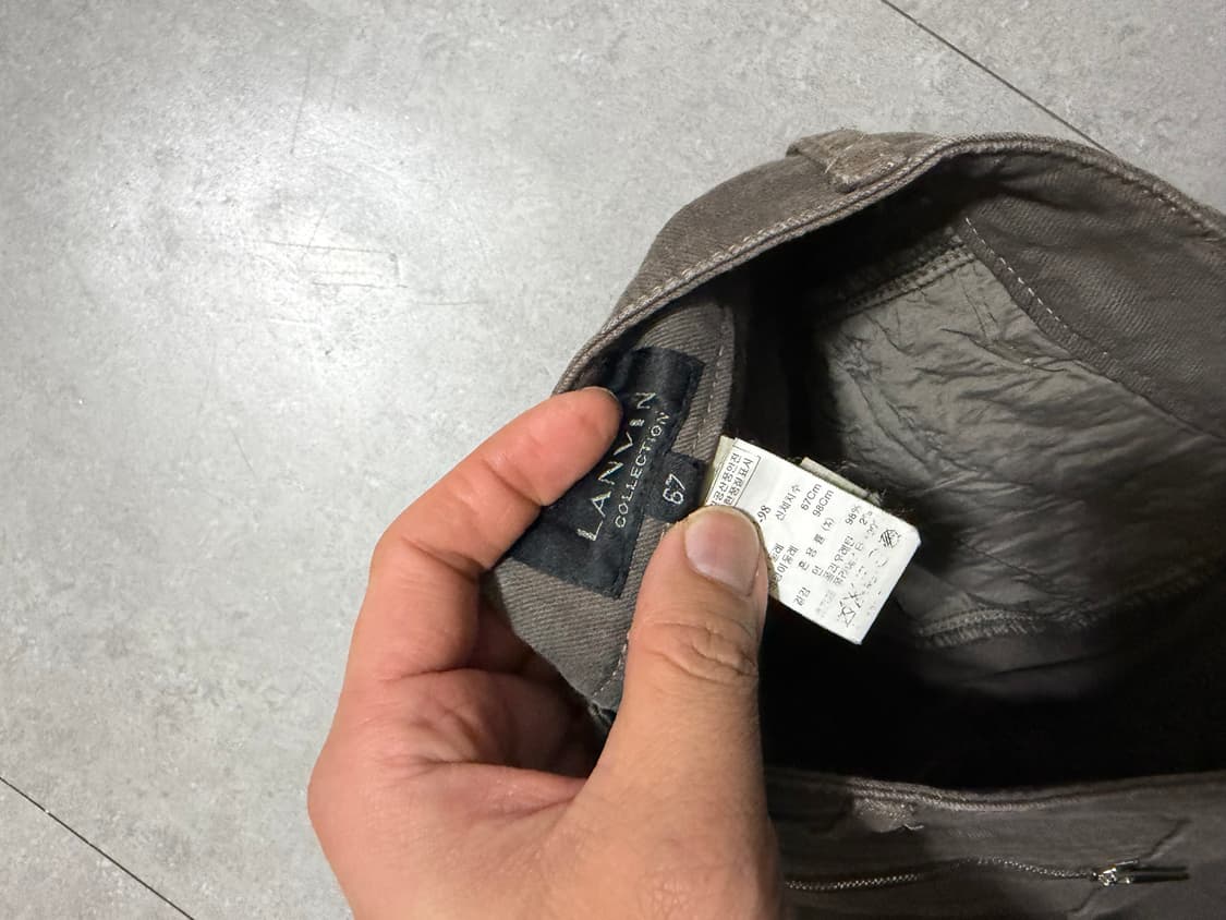 랑방 딥그레이  빈티지  라이더 팬츠  26인치  상품이미지6