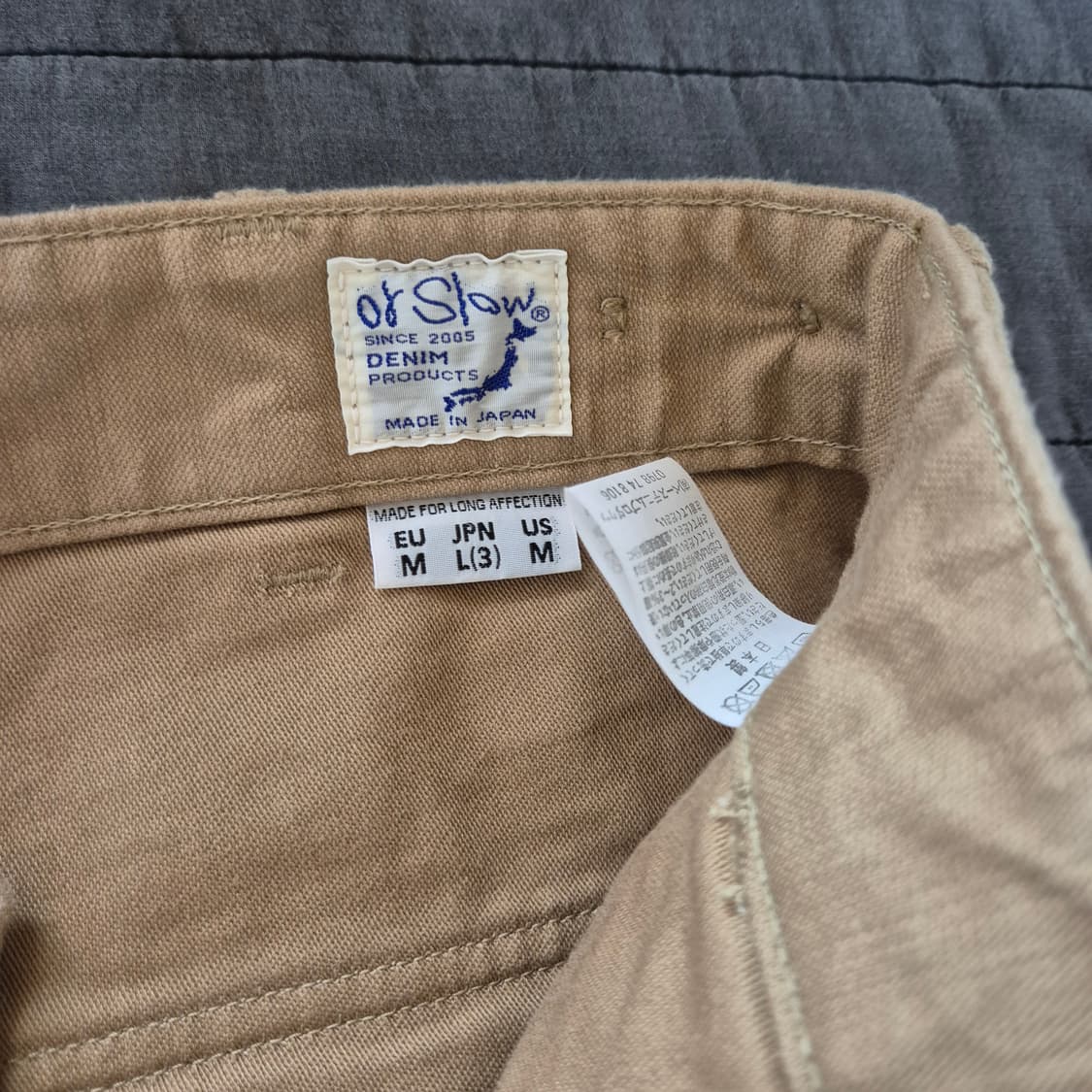 오어슬로우 퍼티그팬츠 판매 상품이미지3